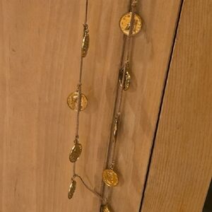 Gold Coin Garland
